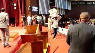 Parliament brawl in DRC as political crisis deepens [upl. by Corrine457]