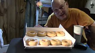 A Krispy Kreme Hots Mukbang  Sunday February 25 2024 [upl. by Ecertak]