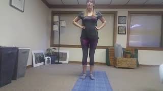 Stiff lower back Try self rolfing and resistance stretch [upl. by Weinrich]