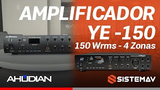 AMPLIFICADOR AHUDIAN YE  150  SISTEMAV PERÚ [upl. by Cleodel]