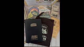 UNBOXING  Travelers Notebook  Happy Mail  Train Passport size [upl. by Silvana]