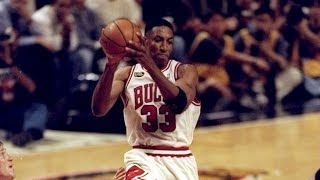 Bulls vs Jazz 1997 NBA Finals Game 6  Bulls win 5th title [upl. by Lanrev]