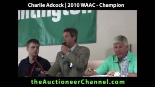 Charlie Adcock  2010 WAAC  Champion [upl. by Nylhsoj]