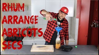 Comment faire un rhum arrangé aux abricots secs [upl. by Shellie566]