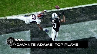 Davante Adams’ Top Plays From the 2023 Season  Highlights  Raiders [upl. by Atinid449]