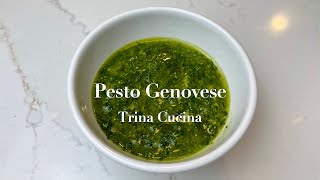 Classic Pesto Genovese [upl. by Hiroshi]