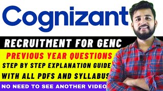 Cognizant GENC Syllabus For 2021  HOW TO UPGRADE TO GENC NEXT  FREE RESOURCES FOR EXAM [upl. by Bigot766]