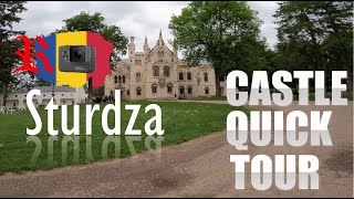 Sturdza Castle 🏰 4K  Iasi Romania  You should visit 👸 [upl. by Ahseihs]