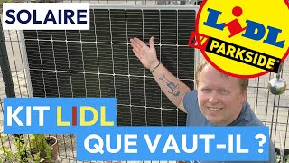 Panneau solaire LIDL à 199 €  le TEST ULTRA COMPLET [upl. by Whitnell]