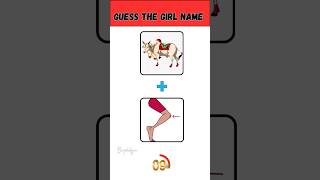 Guess the girl name from emoji challenge 😂  hindi paheliyan for IQ test  shorts bnpaheliyan [upl. by Salman688]