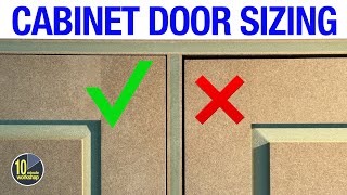 Cabinet Door Sizing Ad video 549 [upl. by Yarod789]