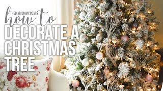 How to Decorate a Christmas Tree  CHRISTMAS DIY  DECOR CHALLENGE [upl. by Esiuole]