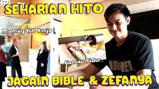 HITO KEREPOTAN JAGAIN BIBLE DAN ZEFANYA  LUCU 😅 wkwkwk [upl. by Ssej]