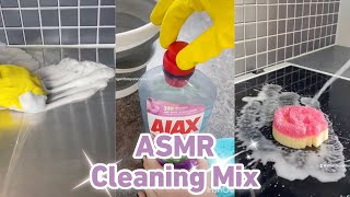 Most satisfying cleaning sounds ASMR experience [upl. by Firooc925]