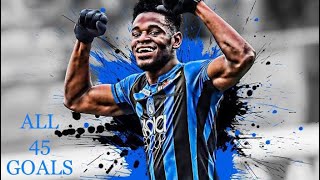 Duvan Zapata 2020  All 45 Goals So Far For Atalanta  HD [upl. by Alim269]