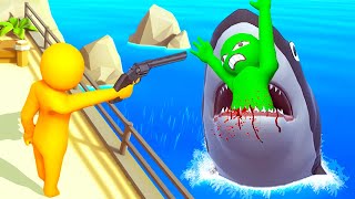 Ragdolls Try to CAPTURE a Shark  Havocado Gameplay [upl. by Oznol]