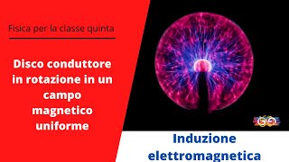 5 Induzione elettromagnetica 12 Disco di Faraday [upl. by Teiv198]