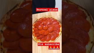 Pizza 🍕🍕pizza cheese pizza tortilla pepperoni pepperonipizza recipe recipeshorts [upl. by Ivor47]