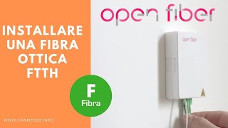 FTTH Wind Tre e arrivata la Fibra [upl. by Atillertse]