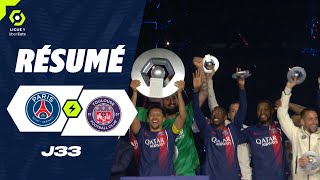 PARIS SAINTGERMAIN  TOULOUSE FC 1  3  Résumé  PSG  TFC  20232024 [upl. by Shedd]