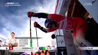 Marco Odermatt  1 Platz  Riesenslalom Adelboden 2023 [upl. by Enilehcim]