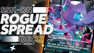 How did this ROGUE Sableye V  Noivern V deck make it to Day 2 Pokemon TCG Online [upl. by Hedaza]