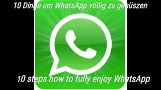 Ubrom und Hendricks quotupcomingquot 10 step WhatsApp tutorial Wednesday May 292019 [upl. by Arza]