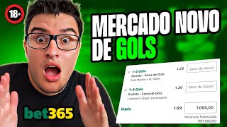 BET365  Mercado de Gols Novo na bet365 [upl. by Hymen]