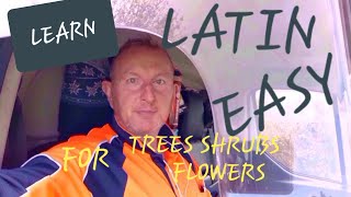 Learn the LATIN names for trees and plants [upl. by Miharba]