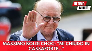 Massimo Boldi choc “Mi chiudo in cassaforte” [upl. by Falconer]