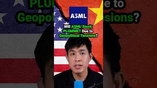 Will ASML Stock Plummet due to GEOPOLITICAL Tensions [upl. by Rehpitsirhc]