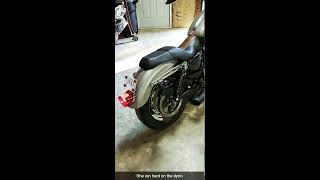 106 horsepower harley sportster 1275 hammer [upl. by Wynny193]