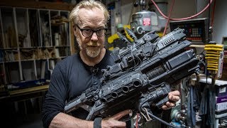 Adam Savage Geeks Out Over Weta Workshop Props from Spectral [upl. by Bergren]