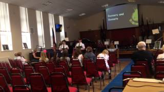 Banners and Bonnets at Wellingborough Salvation Army [upl. by Harelda204]