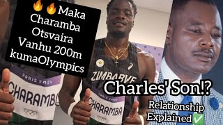 🔥🥺Maka Charamba Shines Pa200metres kumaolympics  Charles Relationship olympics200metres Zimbabwe [upl. by Matias]