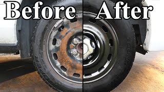 How to Paint the Wheels on your Car [upl. by Artenak]