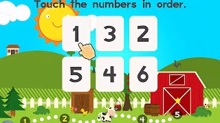 Animal Math Games for Kids in Pre K by Eggroll Games  Brief gameplay MarkSungNow [upl. by Dlaniger]