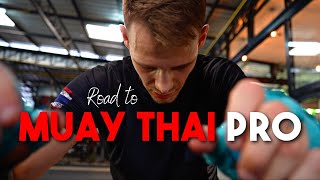 Becoming A Professional MUAY THAI Fighter in Thailand Road to PRO Ep1 [upl. by Amsirac506]