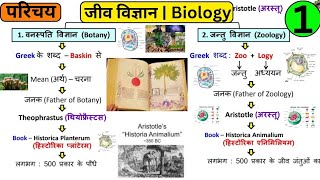 1जीव विज्ञान  Biology  जीव जगत का परिचय  Introduction of Livings  जीवोत्पत्ति  Biogenesis [upl. by Meda]