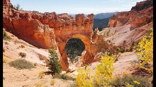 Bryce Canyon 92824 Bryce Point Natural Bridge Rainbow Point Agua Canyon Yovimpa Point Etc [upl. by Seluj]