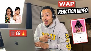 Cardi B  WAP ft Megan Thee Stallion  Live Video Reaction [upl. by Paget539]