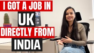 Complete process to find a job in UK from India  UK job search tips [upl. by Wiebmer686]