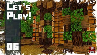 Minecraft Timelapse  SURVIVAL LETS PLAY  Ep 06  EPIC Storage System WORLD DOWNLOAD [upl. by Ynattirb]