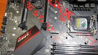 MOTHERBOARD ASUS ROG STRIX B360 H GAMING OCTAVA GENERACION [upl. by Pickar]