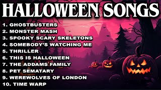 Top 50 Halloween Songs of All Time 🎃 Best Halloween Music Playlist [upl. by Inat201]