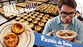 The BEST Pastéis de Nata in Lisbon The Story of Pastéis de Belém [upl. by Doig]