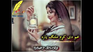 Ggam De Kram Malang Yara  Slowed Reverb  Raees Bacha  Pashto Song  KR CREATION [upl. by Jovita]