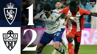 RESUMEN  Real Zaragoza 12 Almería [upl. by Kelila]