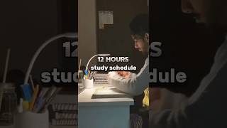 12Hours Study Schedule  motivation motivational admission physicswallah [upl. by Smukler947]