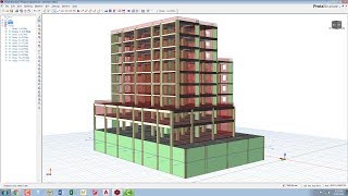 Seismic Analysis and Design of a Multistory Building according to Eurocode 8 in Protastructure 2016 [upl. by Eisenstark143]